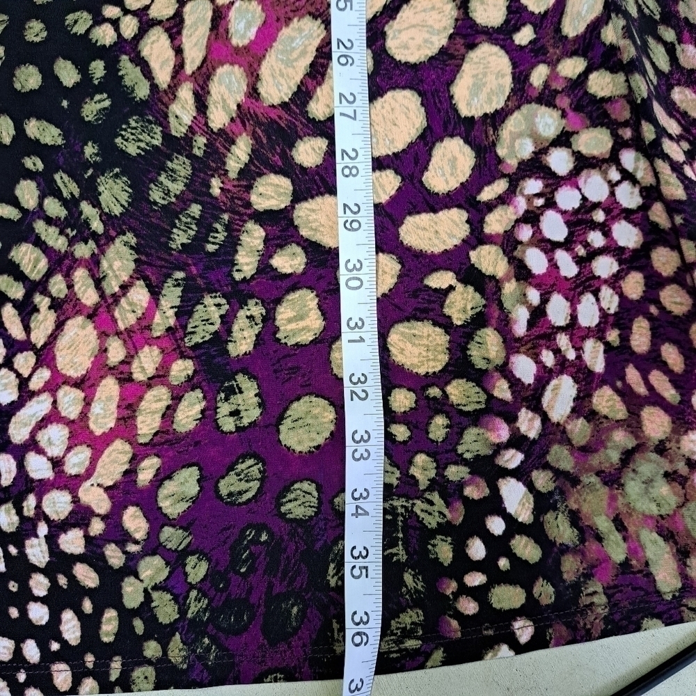 Natori Multicolored Jersey Sleeveless Dress - Picture 9 of 9